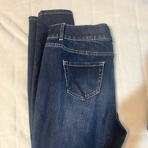 Lane Bryant skinny jeans super stretchy!
